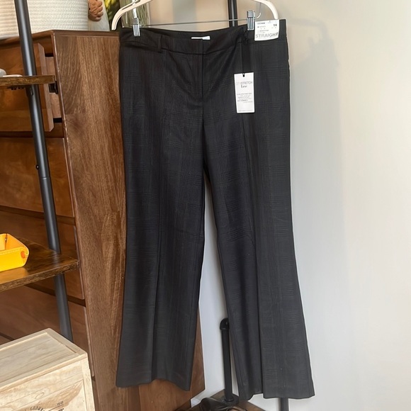 NEW WITH TAGS NEW YORK & CO MID RISE STRETCH STRAIGHT 5th Ave PANTS SIZE 14 - Picture 4 of 8